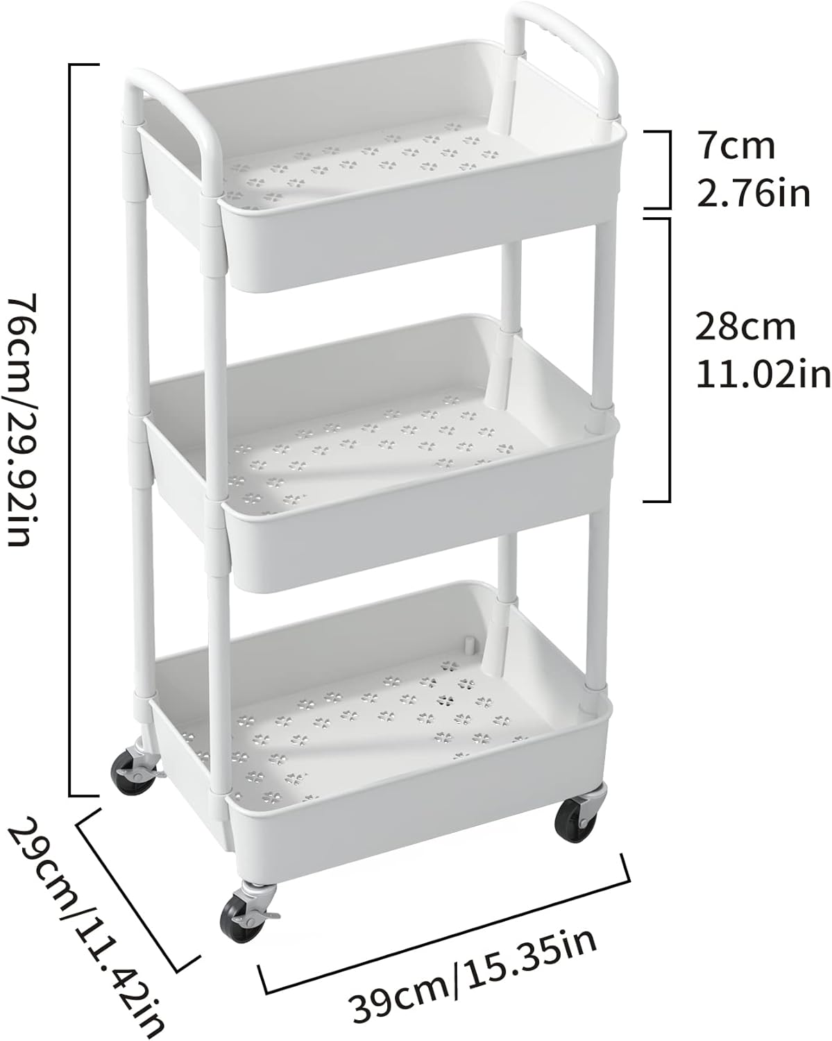 3-Tier Bamboo Shoe Rack for Entryway and Home Storage